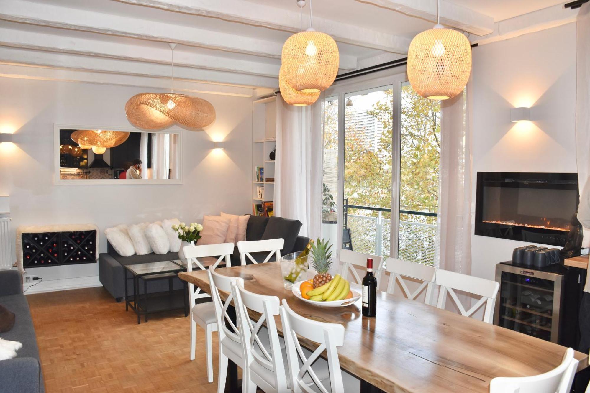 Apartment Parisnicostay - Cosy 4 Bedrooms Flat Seine River Paris